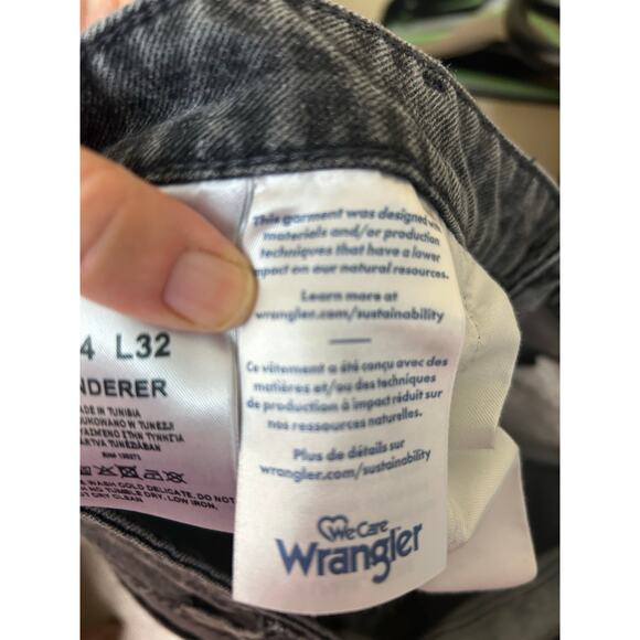 NWT Wrangler Wanderer High Rise Flare Jeans Mens Sz 34W x 32 L - Picture 7 of 7